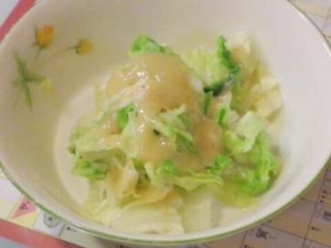 白菜の麹マヨ和え